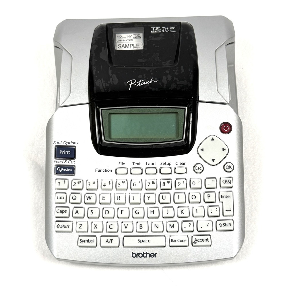 Brother P-Touch PT-2100 Label Maker- Tested and Working